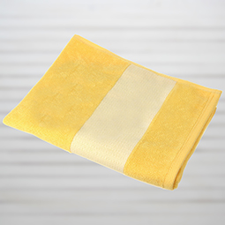 Полотенце желтое 50х100 см